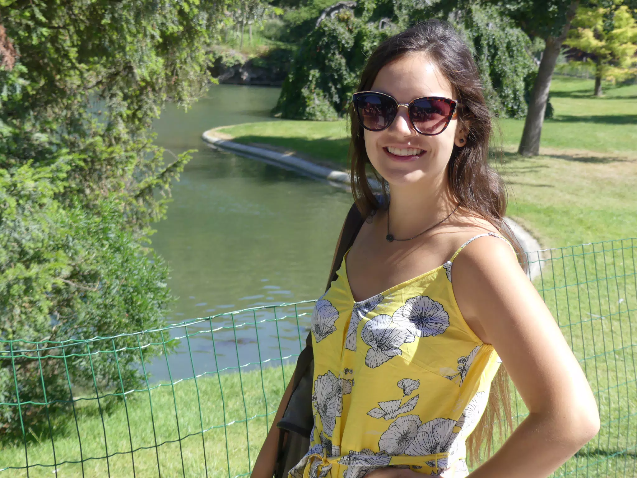 Emily Modeling in Park