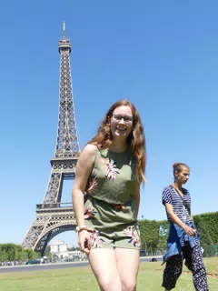 Madeline in Romper in Paris