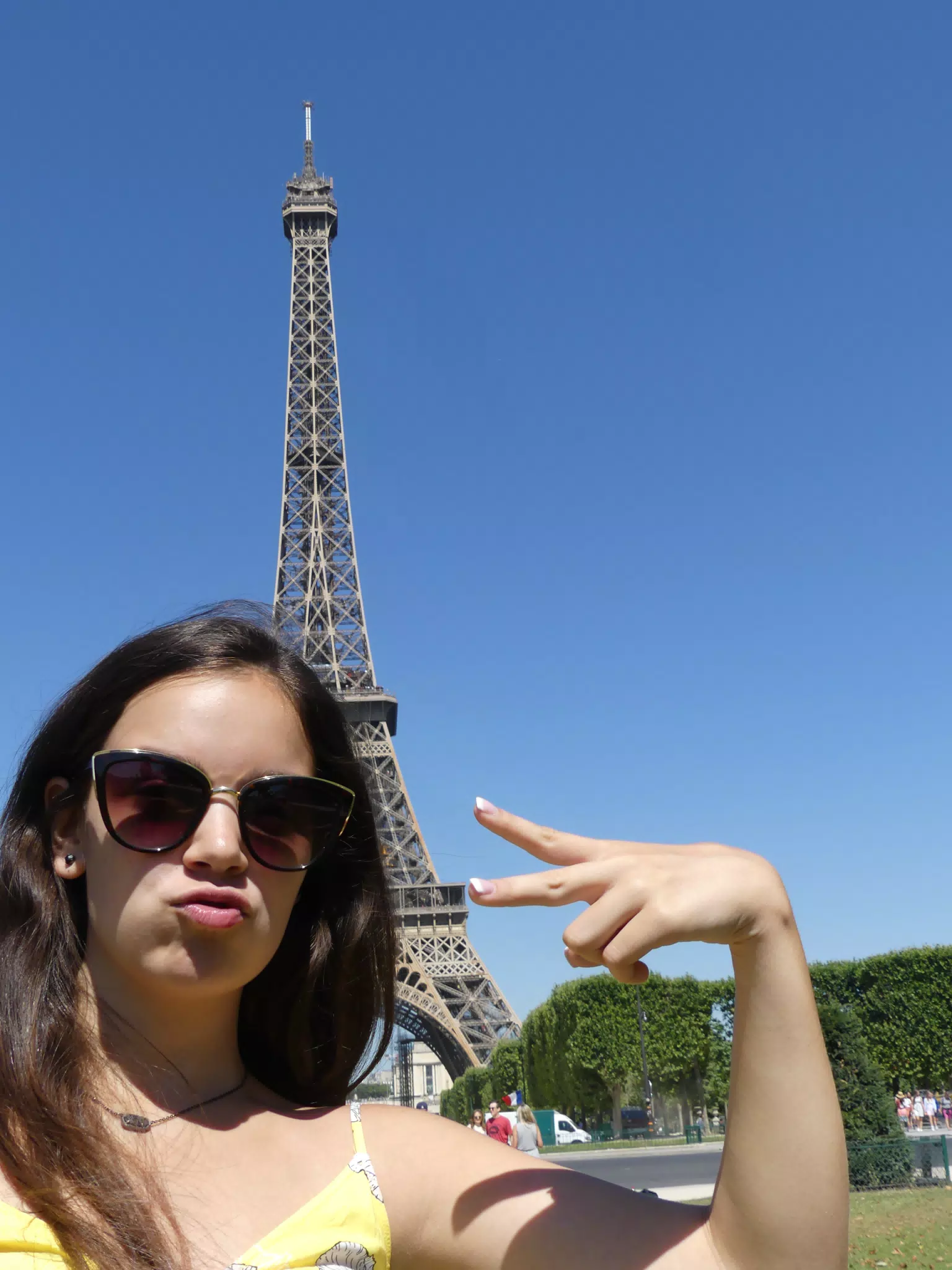 Emily Serious Eiffel Tower