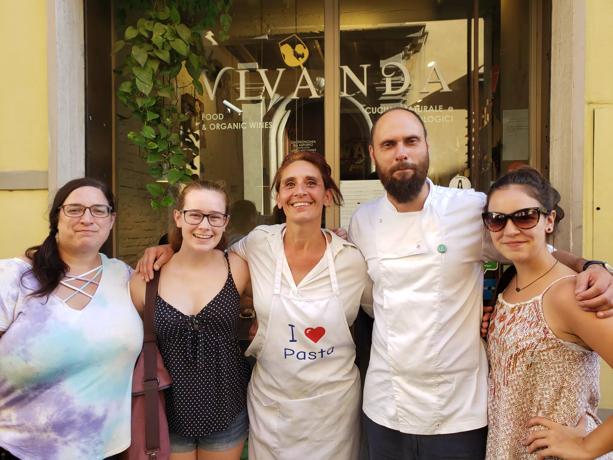 After Pasta Class in Florience