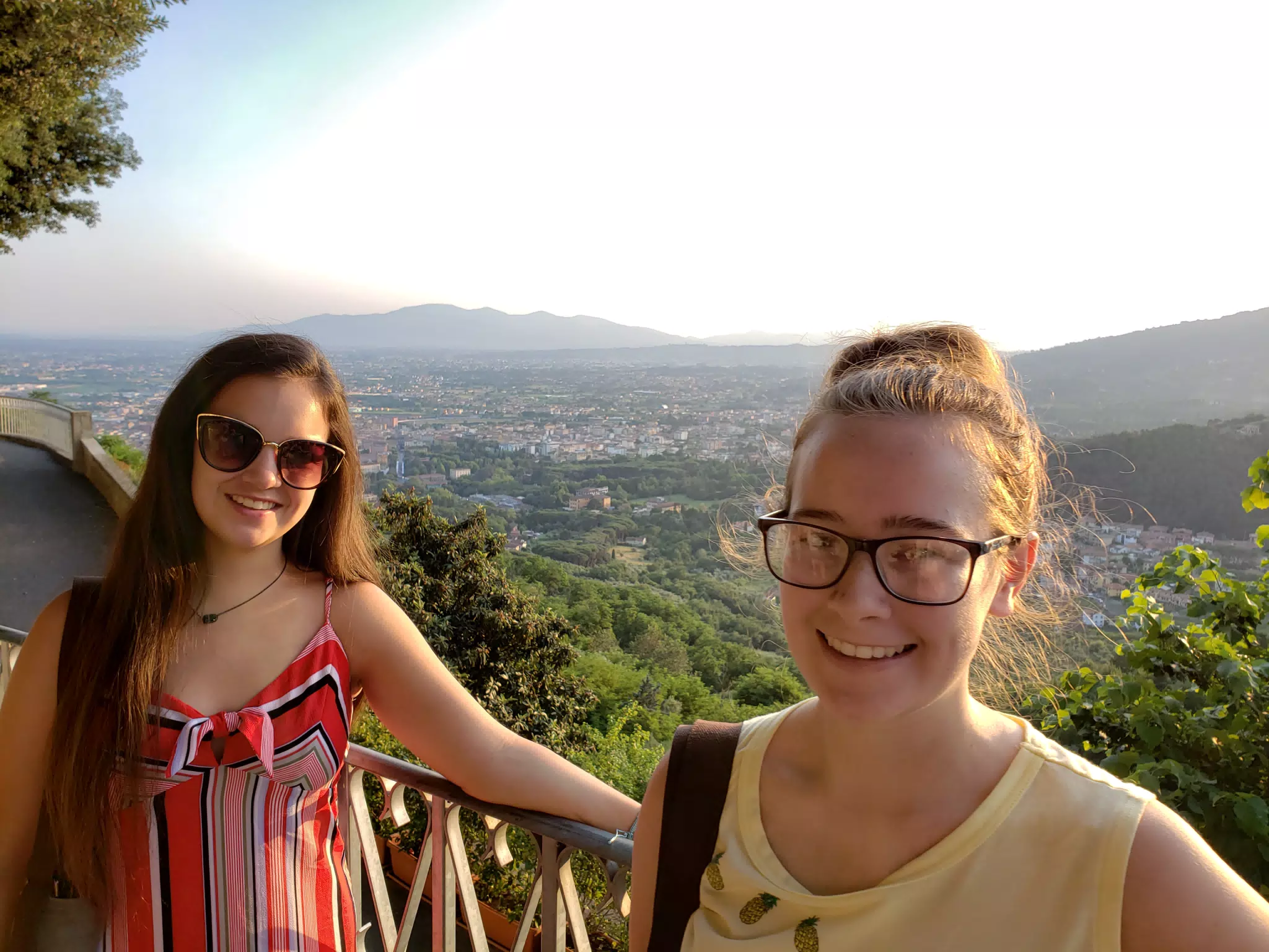 Emily & Madeline at Montecatini Alto