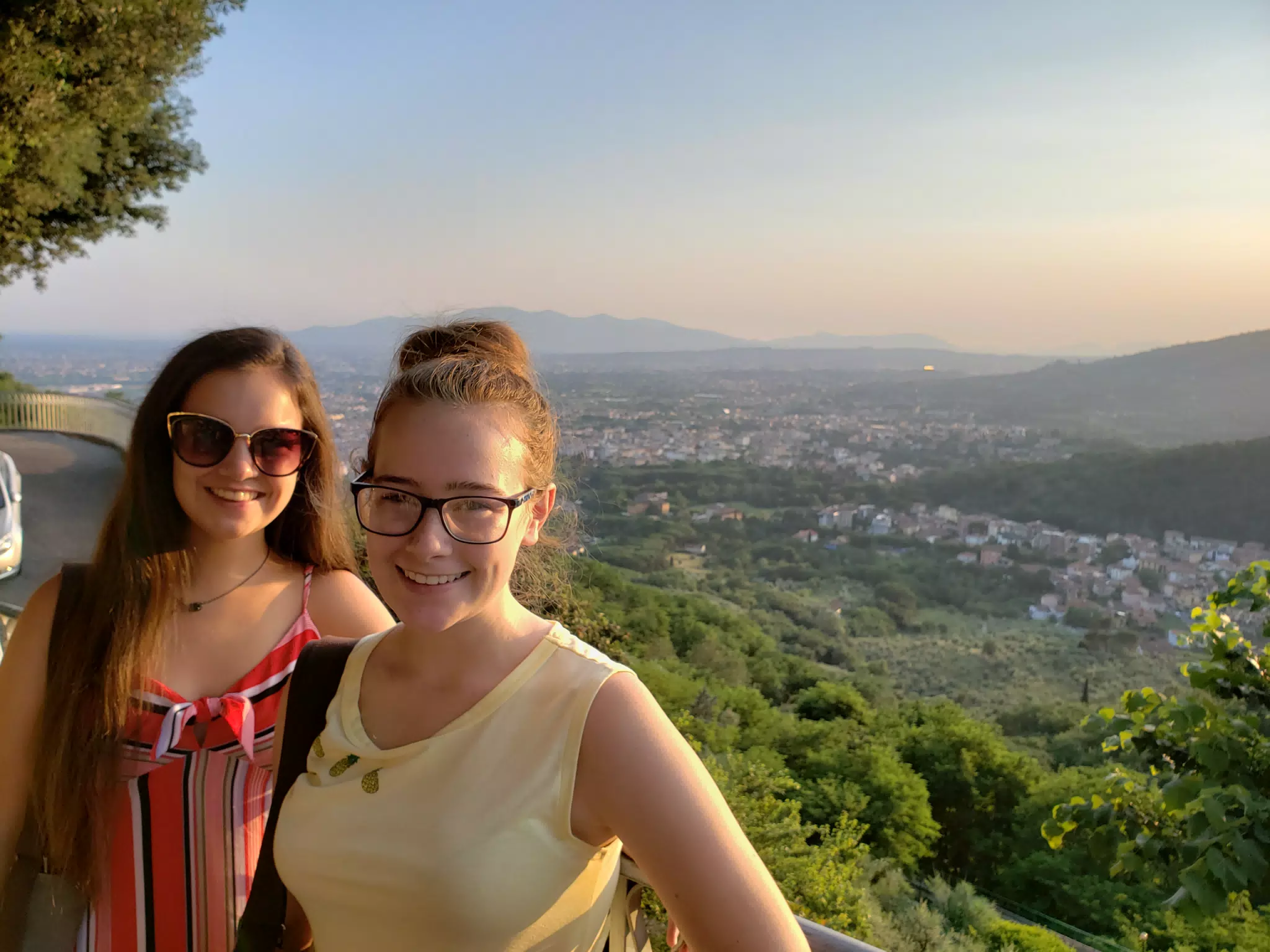 Emily & Madeline at Montecatini Terme, Tuscani, Italy