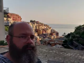 Scott Selfie in the Cinque Terre