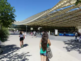 Emily at the Paris Mall