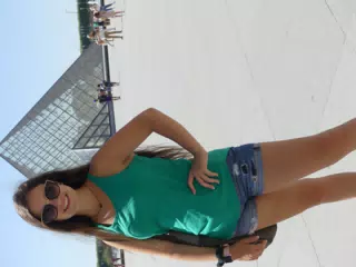 Emily in Paris at the Louvre