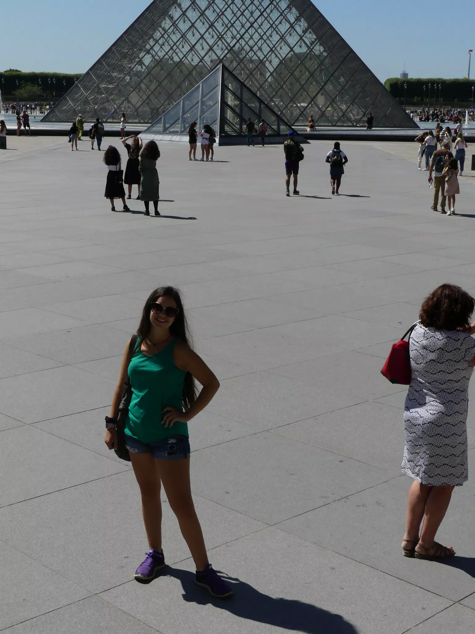 Emily at the Louvre