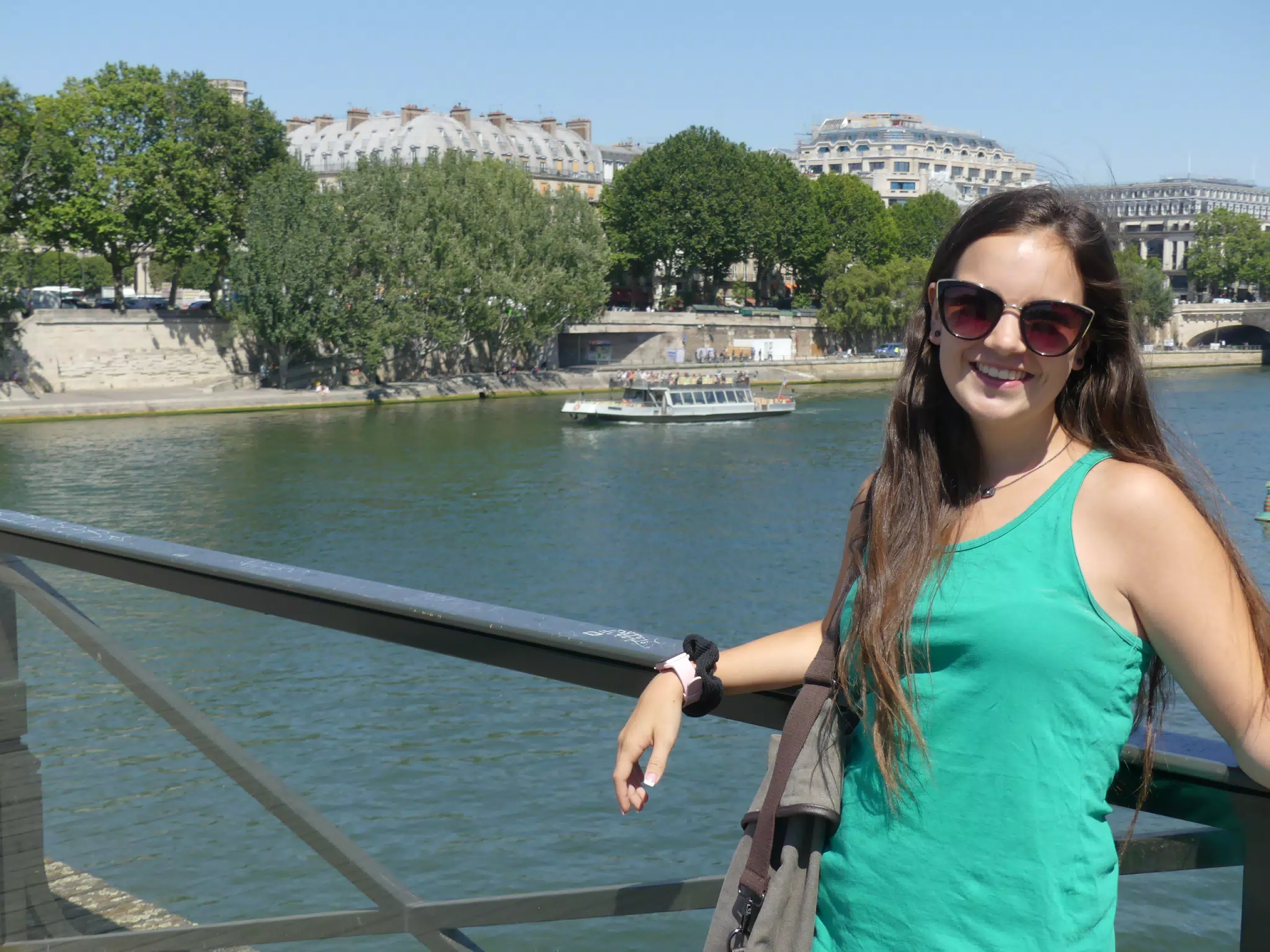 Emily on Bridge