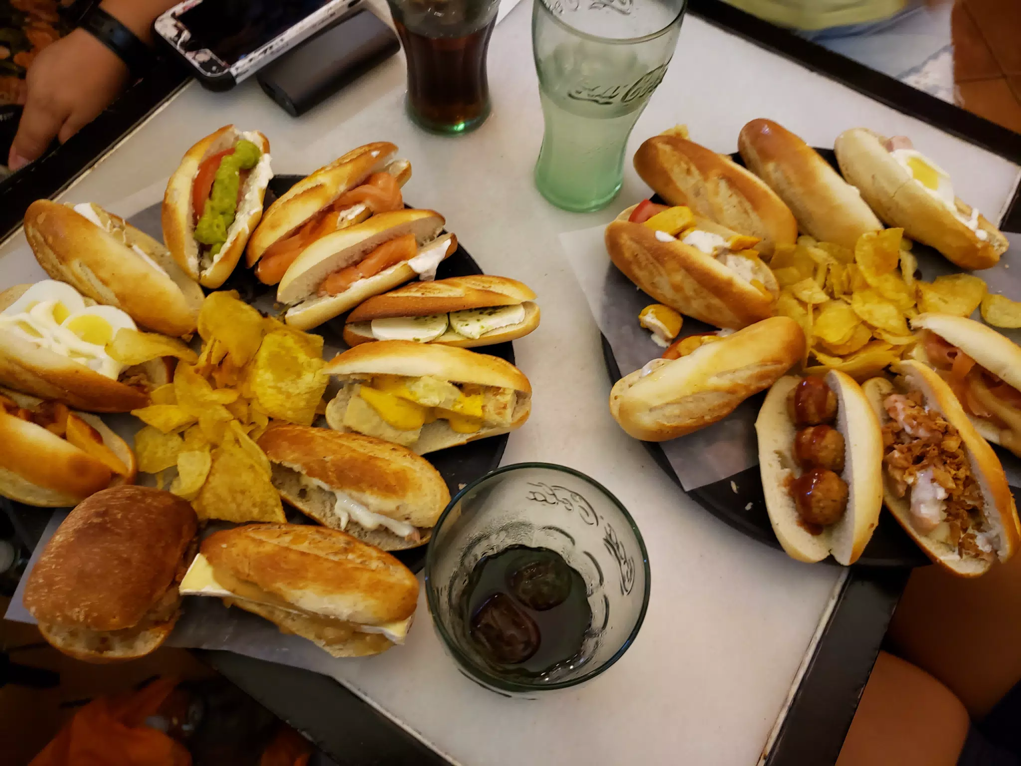 Little Sandwiches in Barcelona, Spain