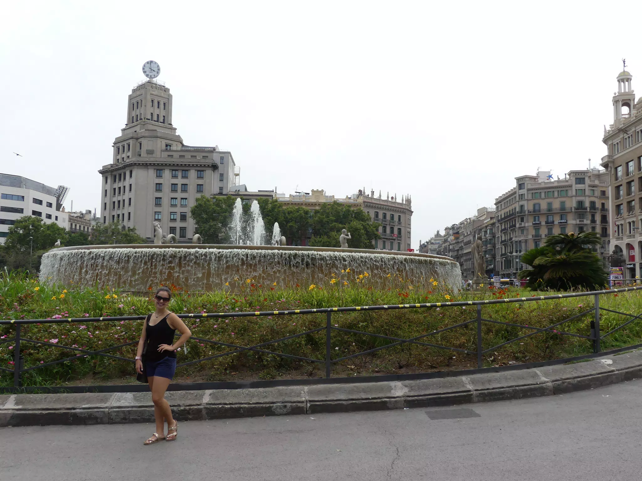 Emily by the Fountain