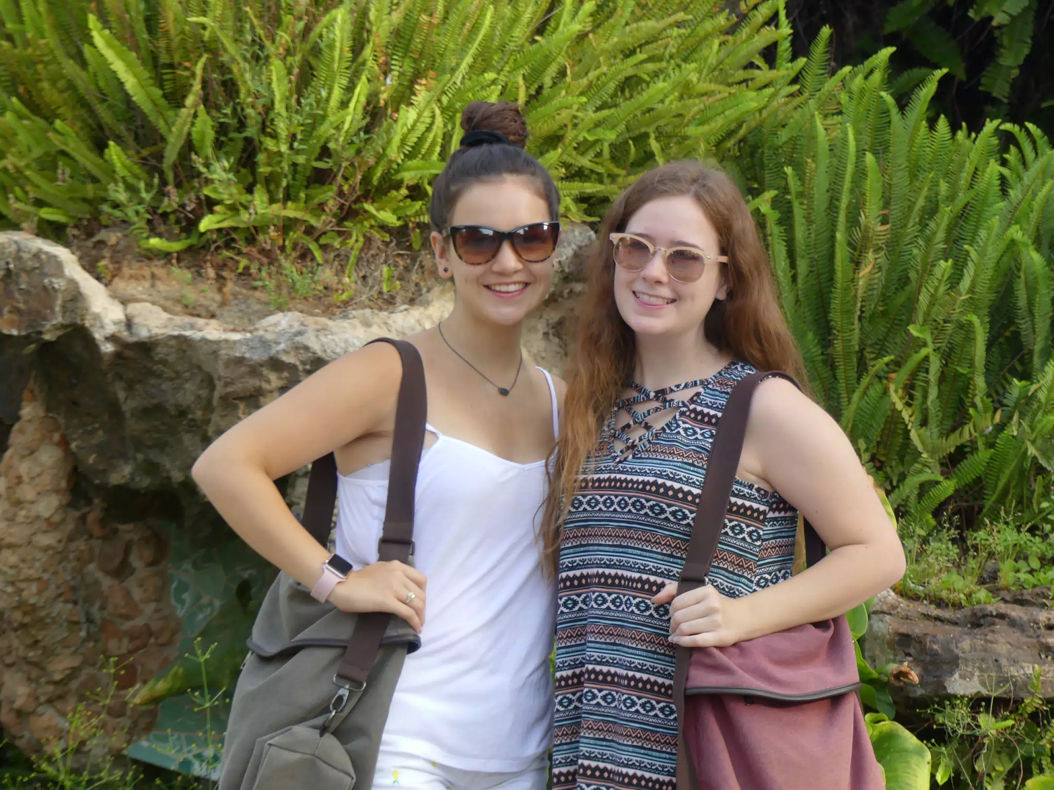 Emily and Madeline in Barcelona