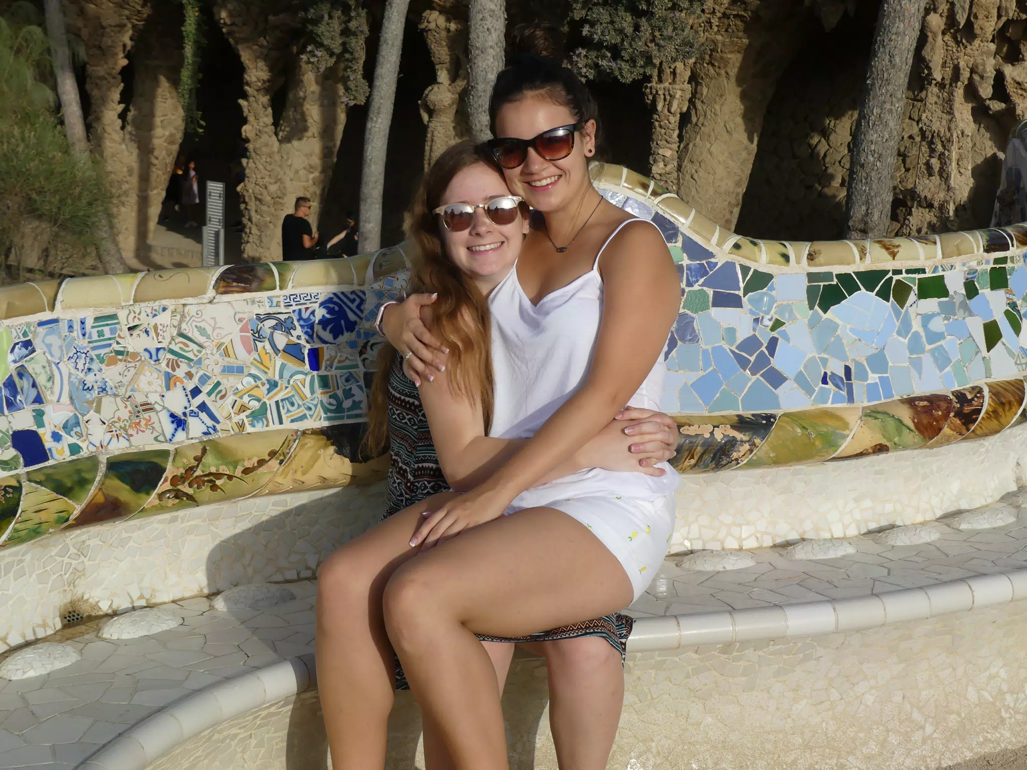 Sisters in Barcelona
