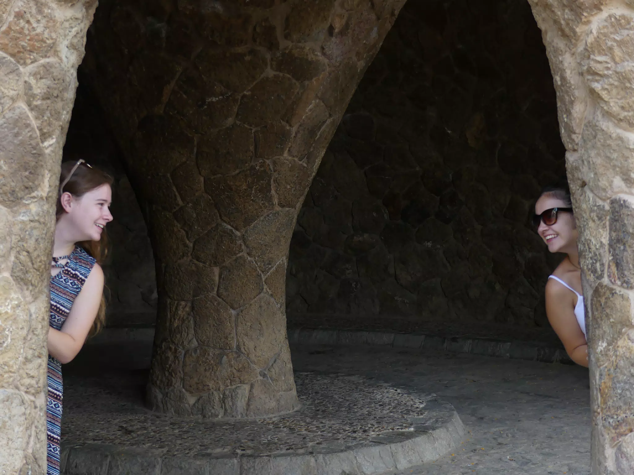 Grice Girls in Park Guell