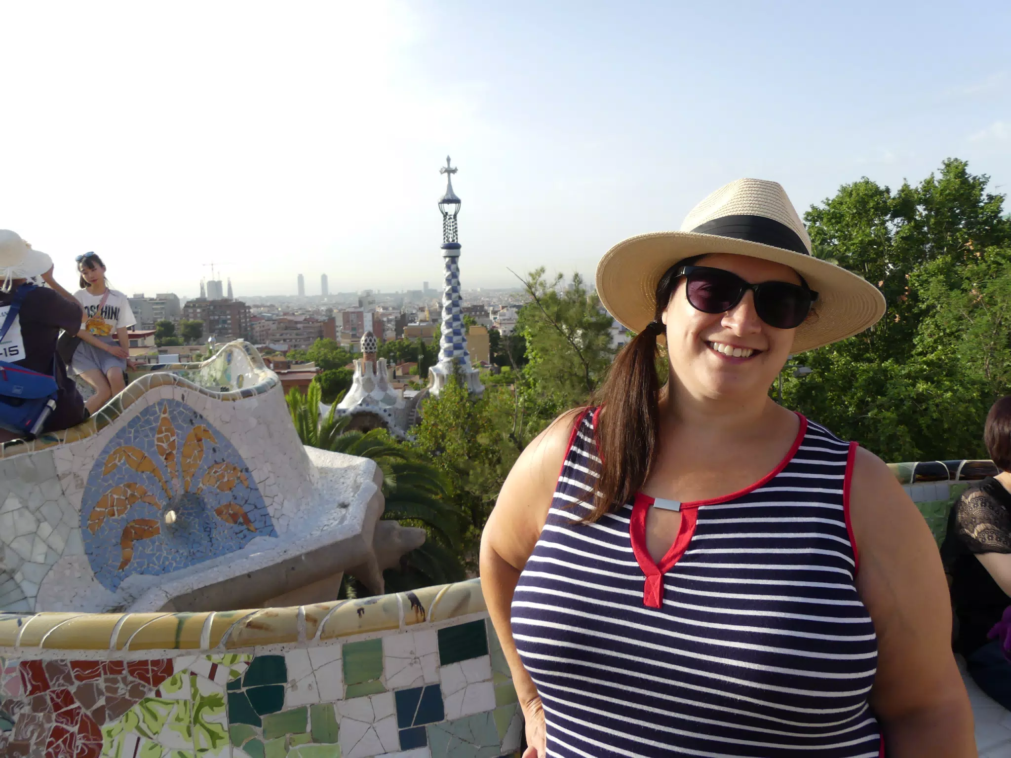 Dominica at Sunrise in Park Guell