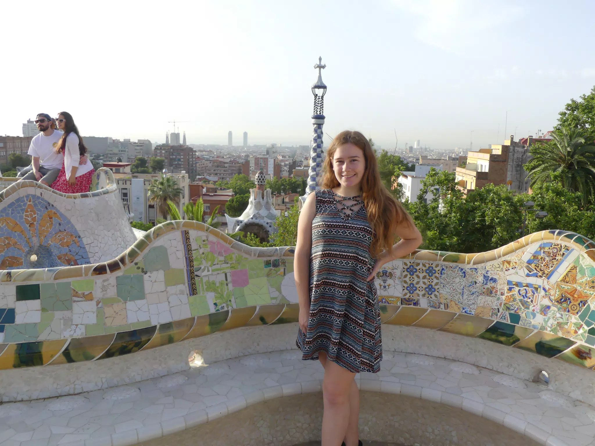 Madeline Above Barcelona