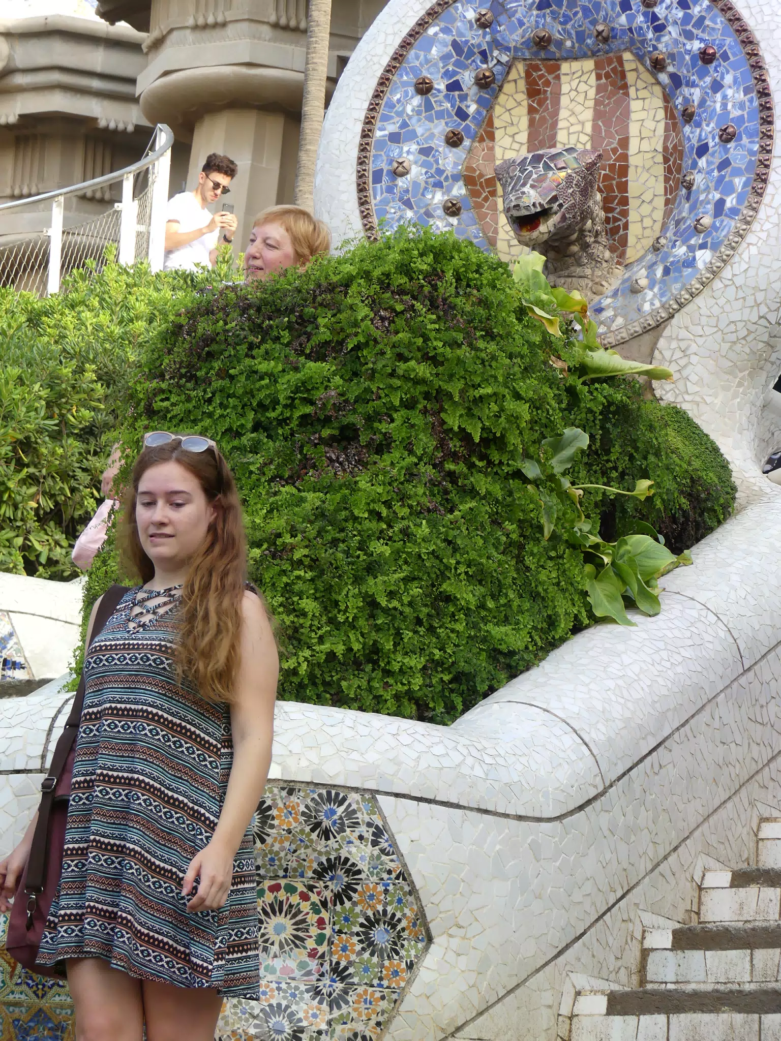Madeline in Park Guell