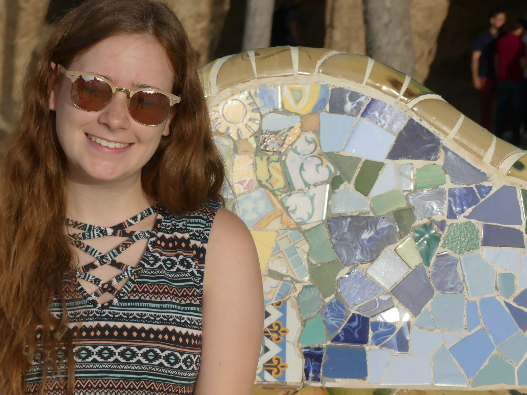 Portrait of Madeline in Barcelona