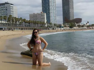 Met You On a Beach in Barcelona....
