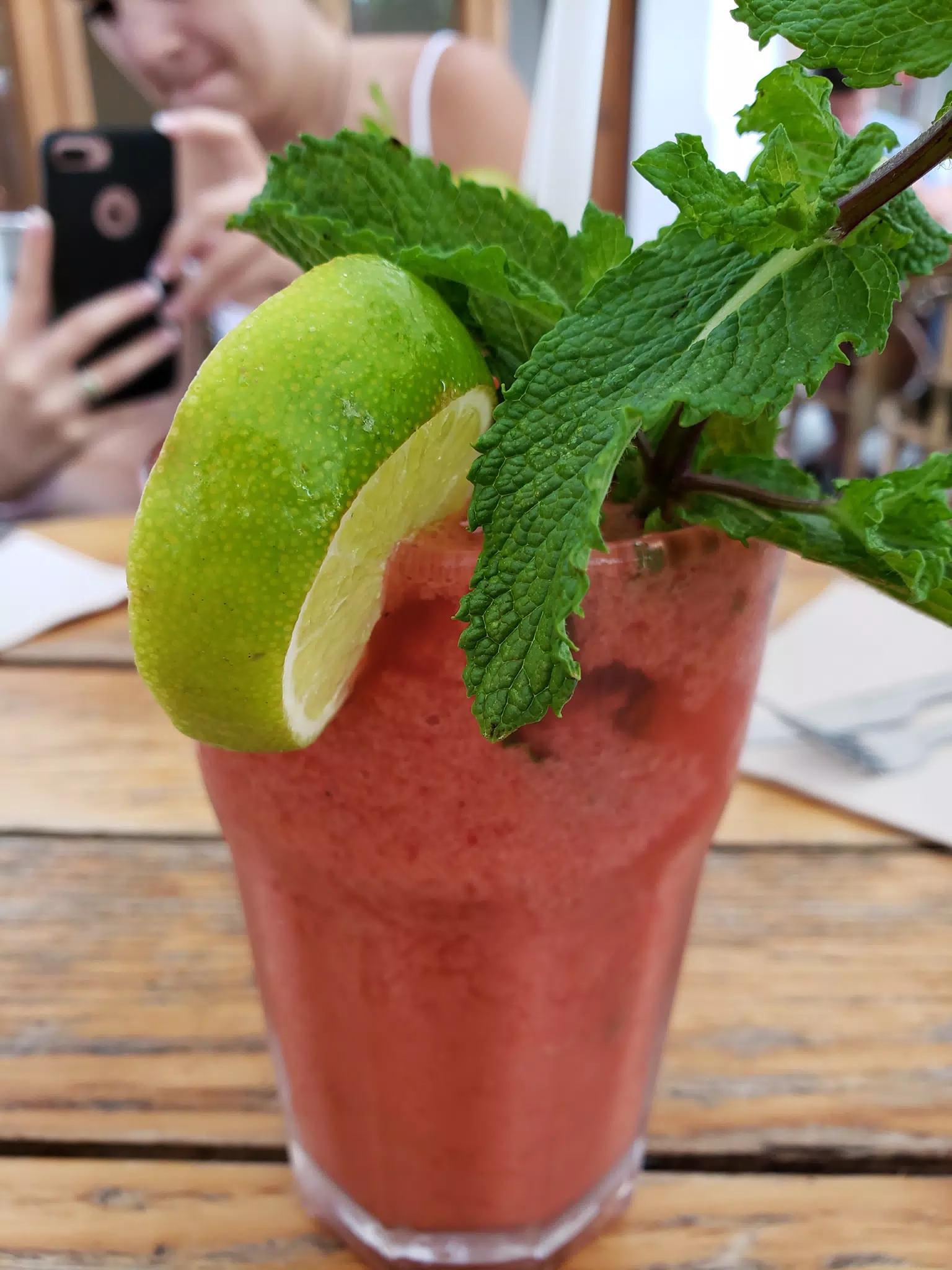 Cold Drink in Barcelona