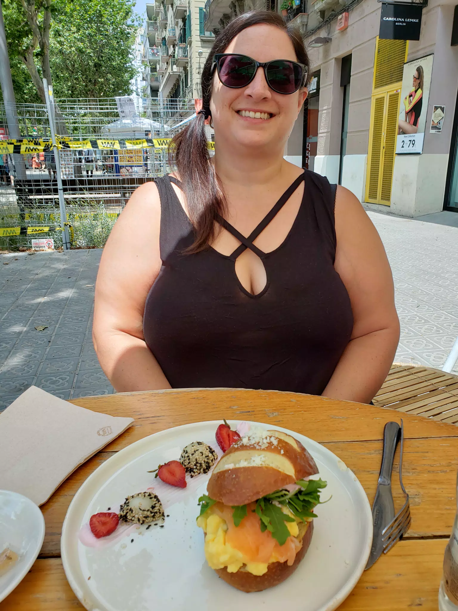 Dominica at Brunch and Cake in Barcelona
