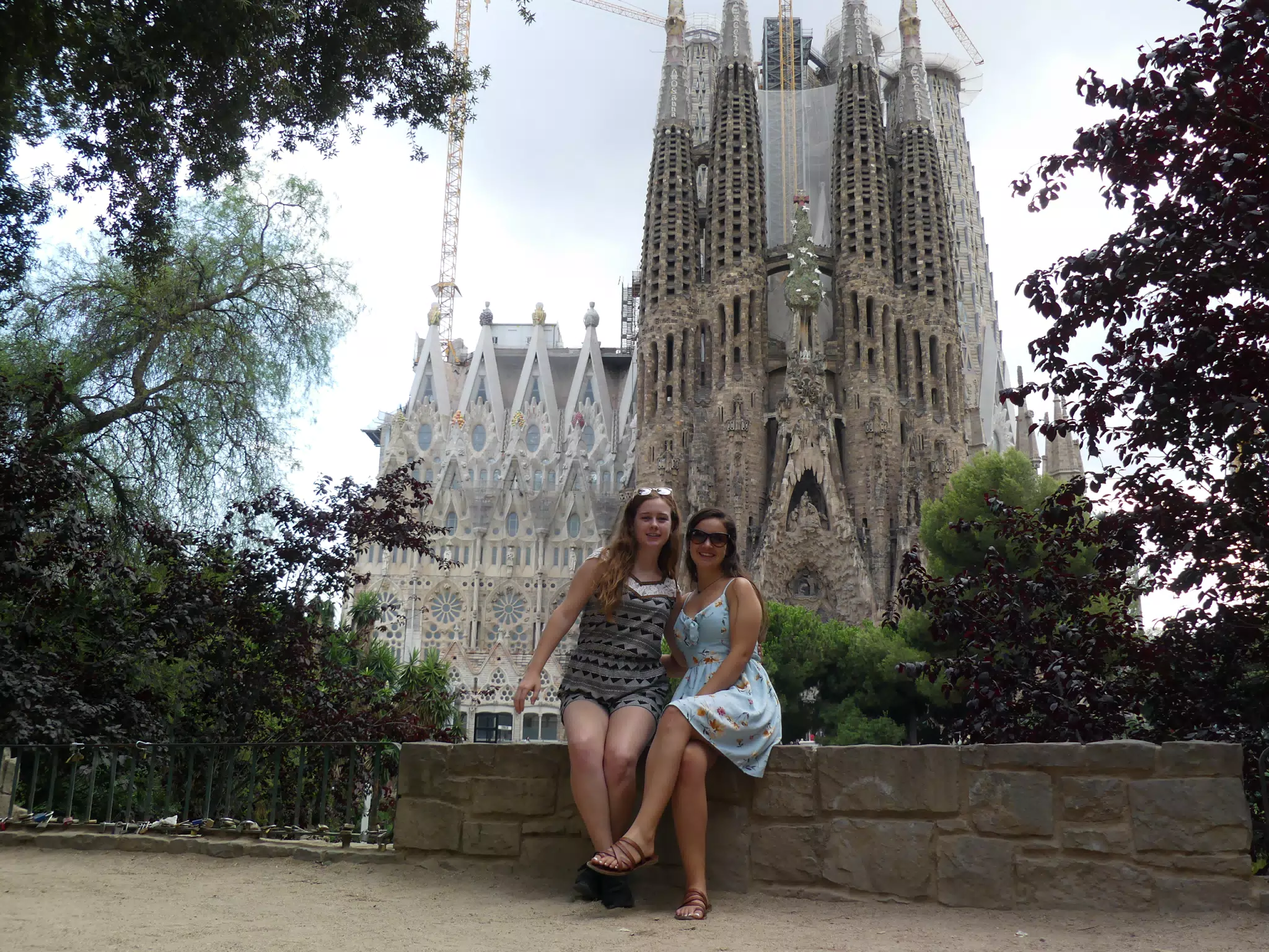 The Girls at the Sagrada Familia