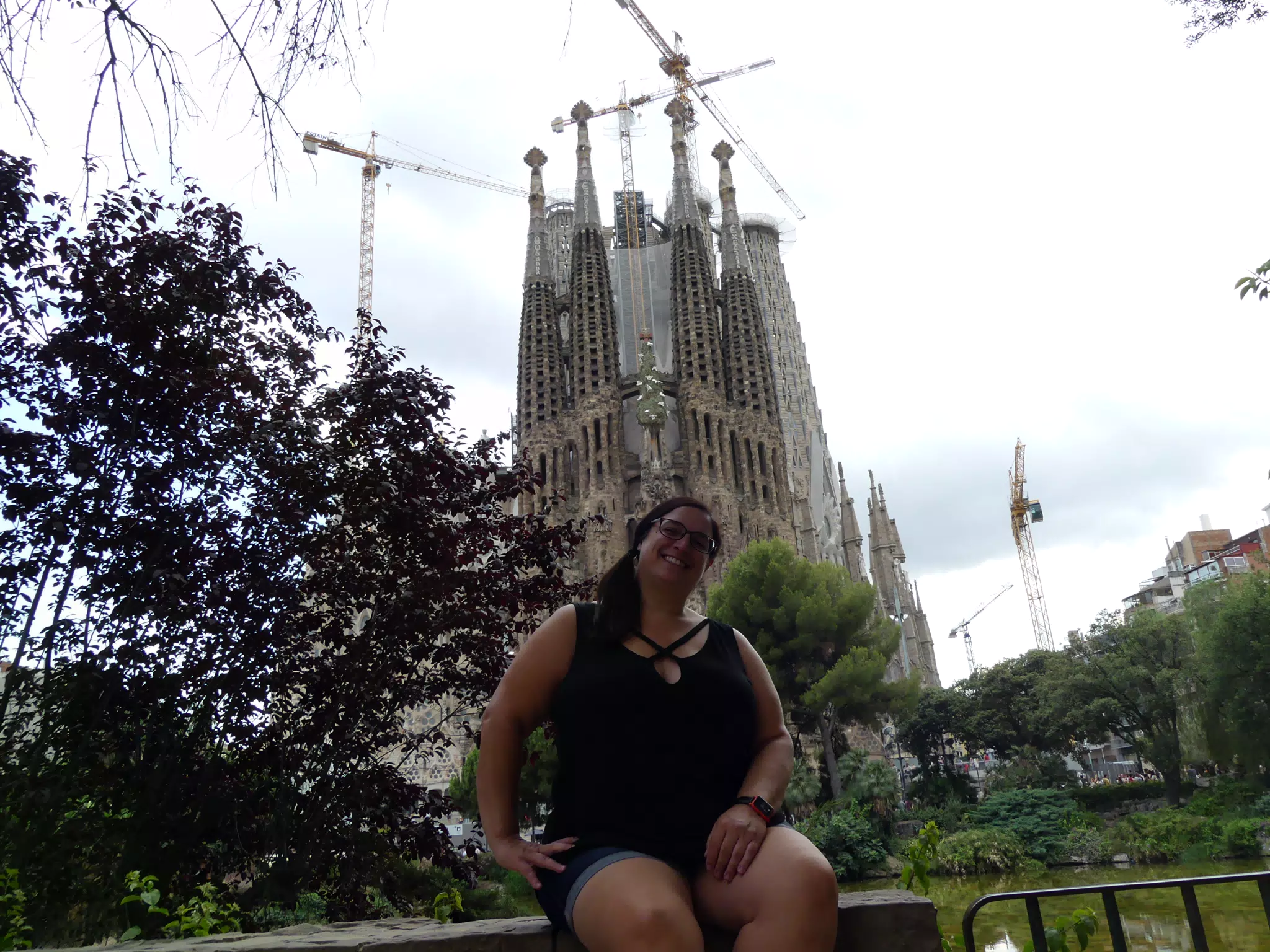 Dominica at the Sagrada Familia