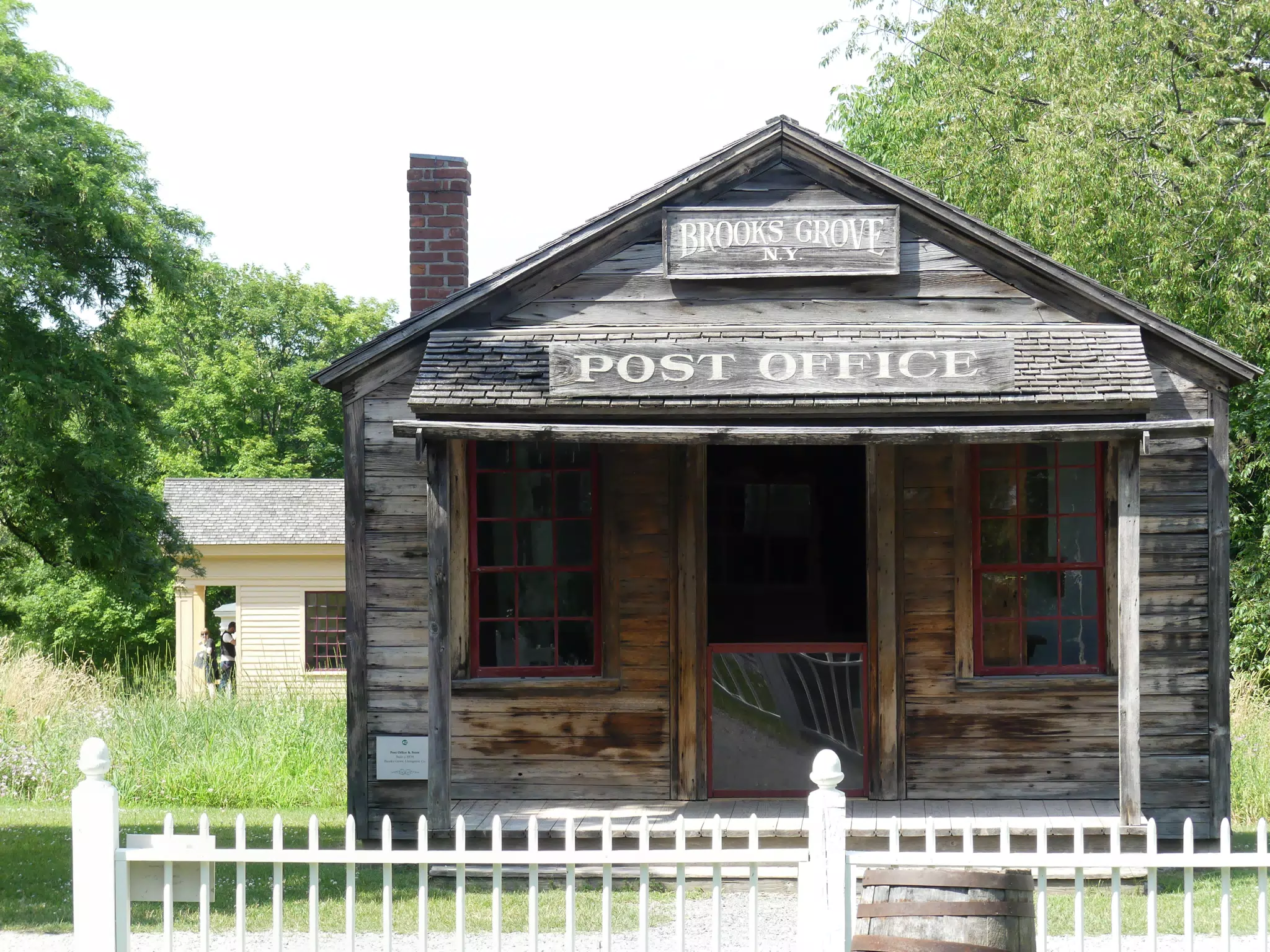 Brooks Grove Post Office Building at the Genesee Country Village Museum