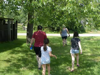 Hiking Around the Genesee Country Museum