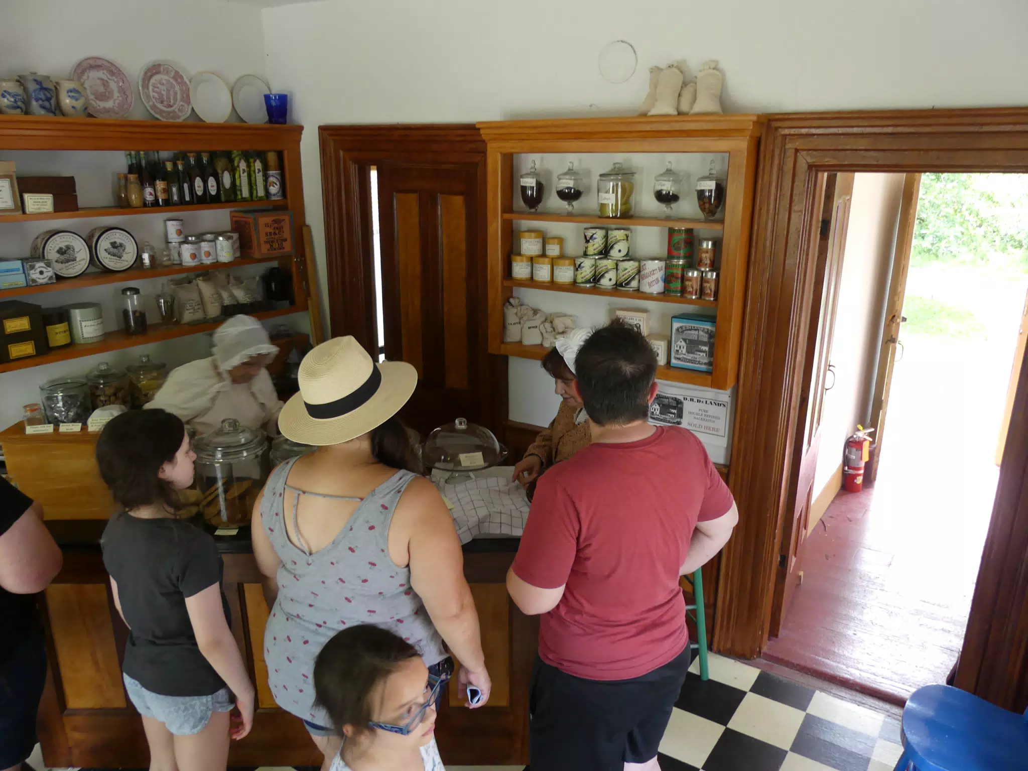 Shopping at the Genesee Country Village Museum