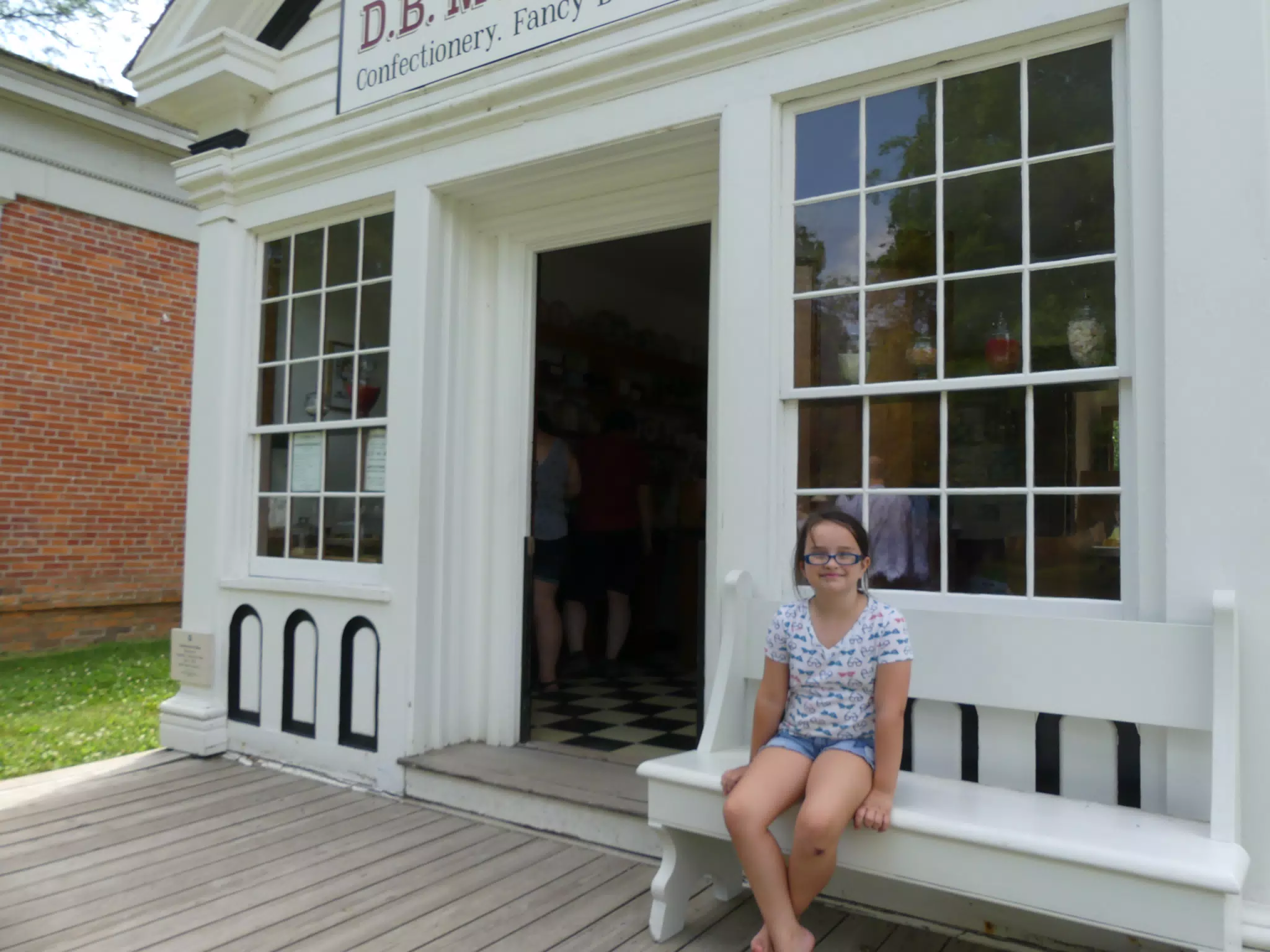 Luciana at the Genesee Country Village Museum