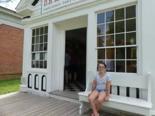 Luciana at the Genesee Country Village Museum