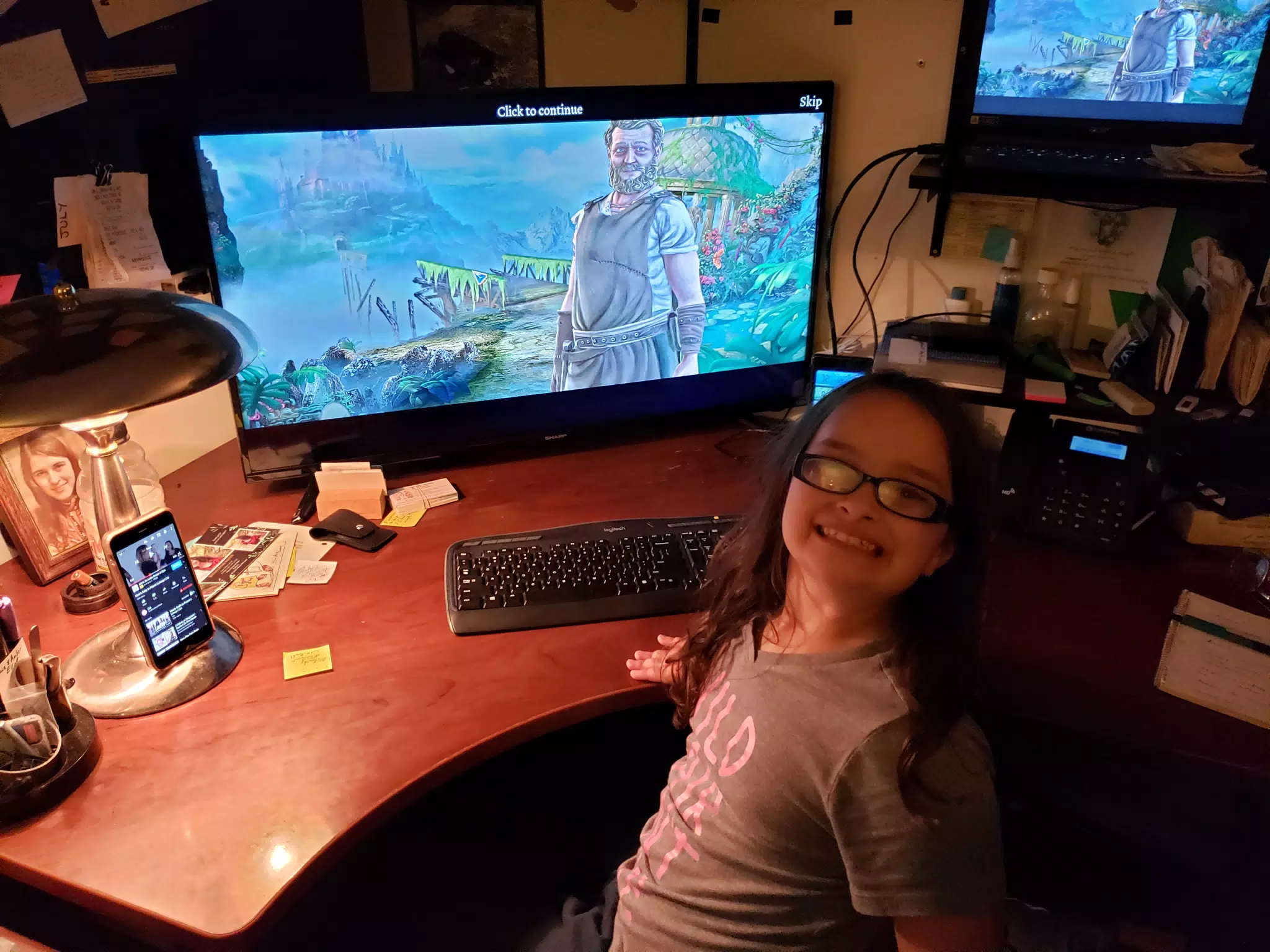 Ciana Playing Video Games in New York