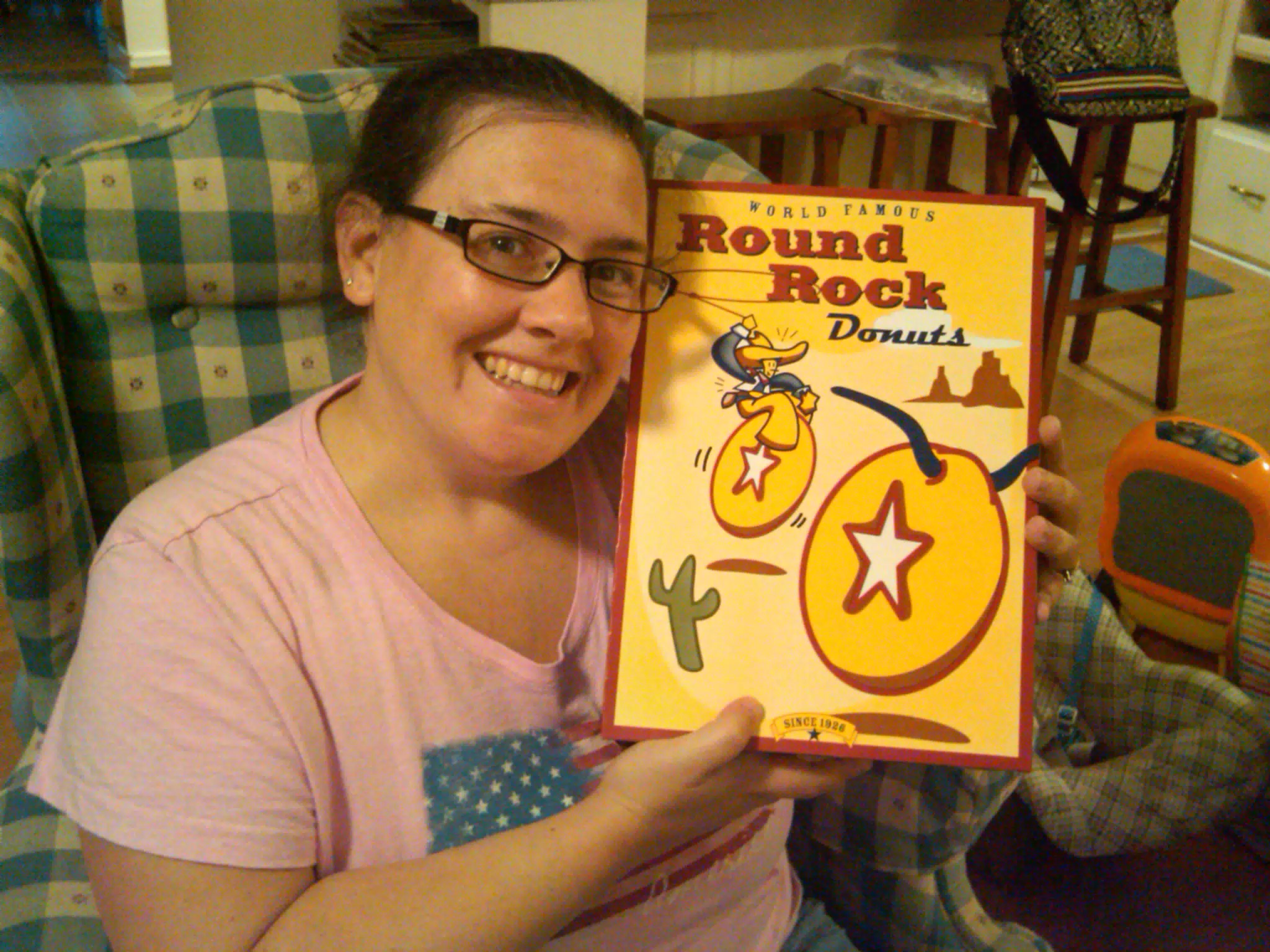 Francesca Gets Round Rock Donuts