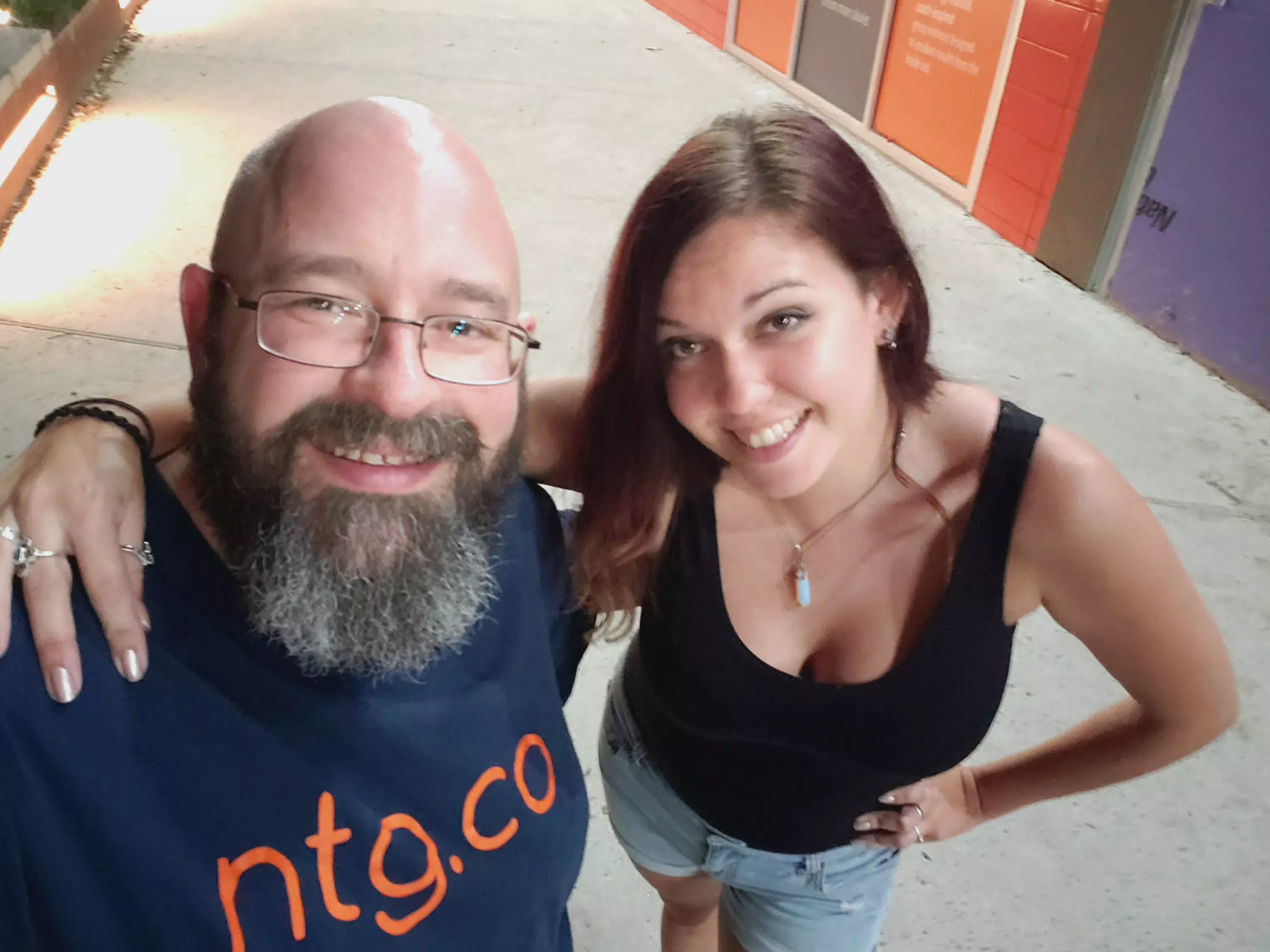 Scott and Rachel at SpiceWorld 2019