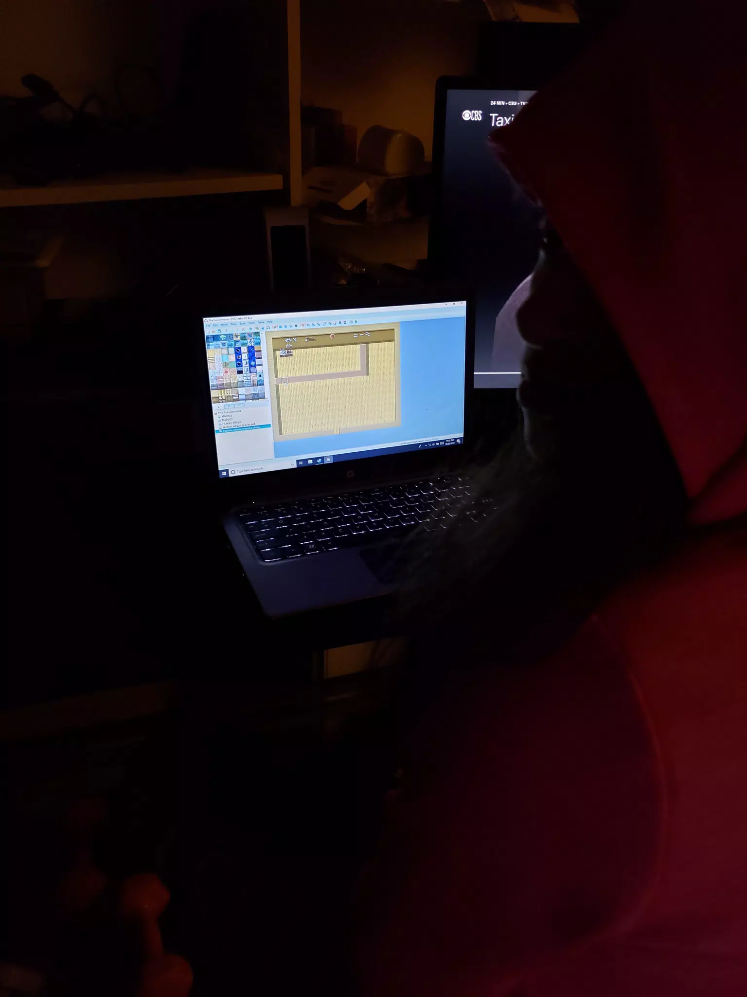 Liesl Making Her First Video Game