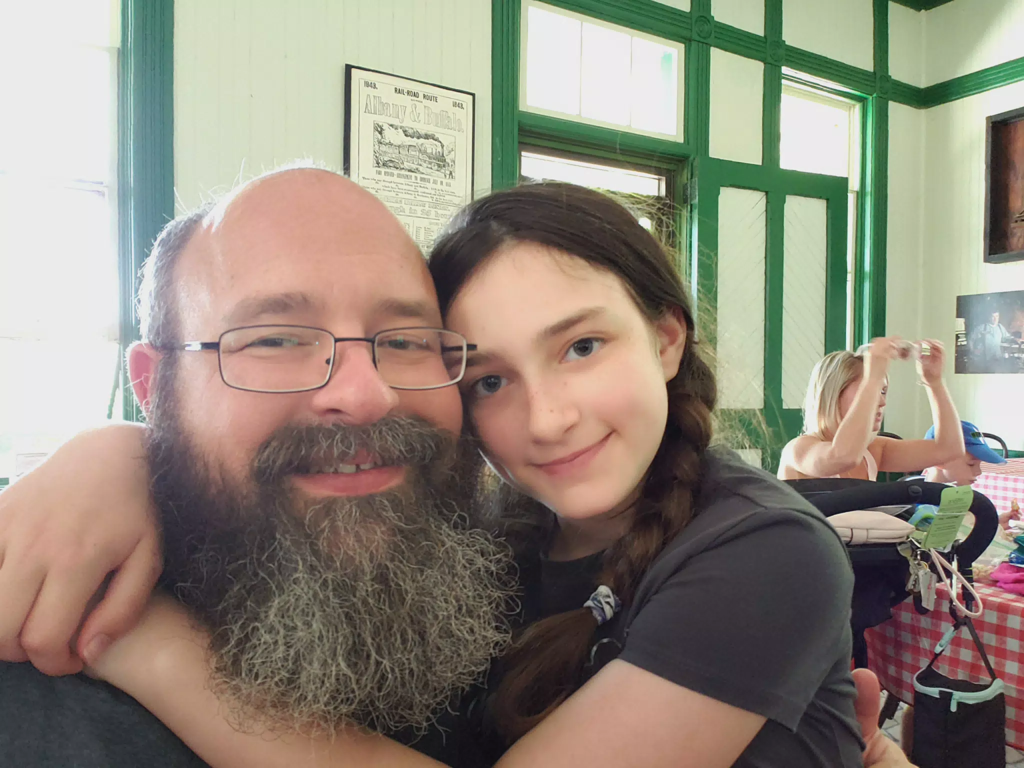 Me and Liesl at the Genesee Country Village Museum