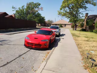 Dodge Viper Out Front