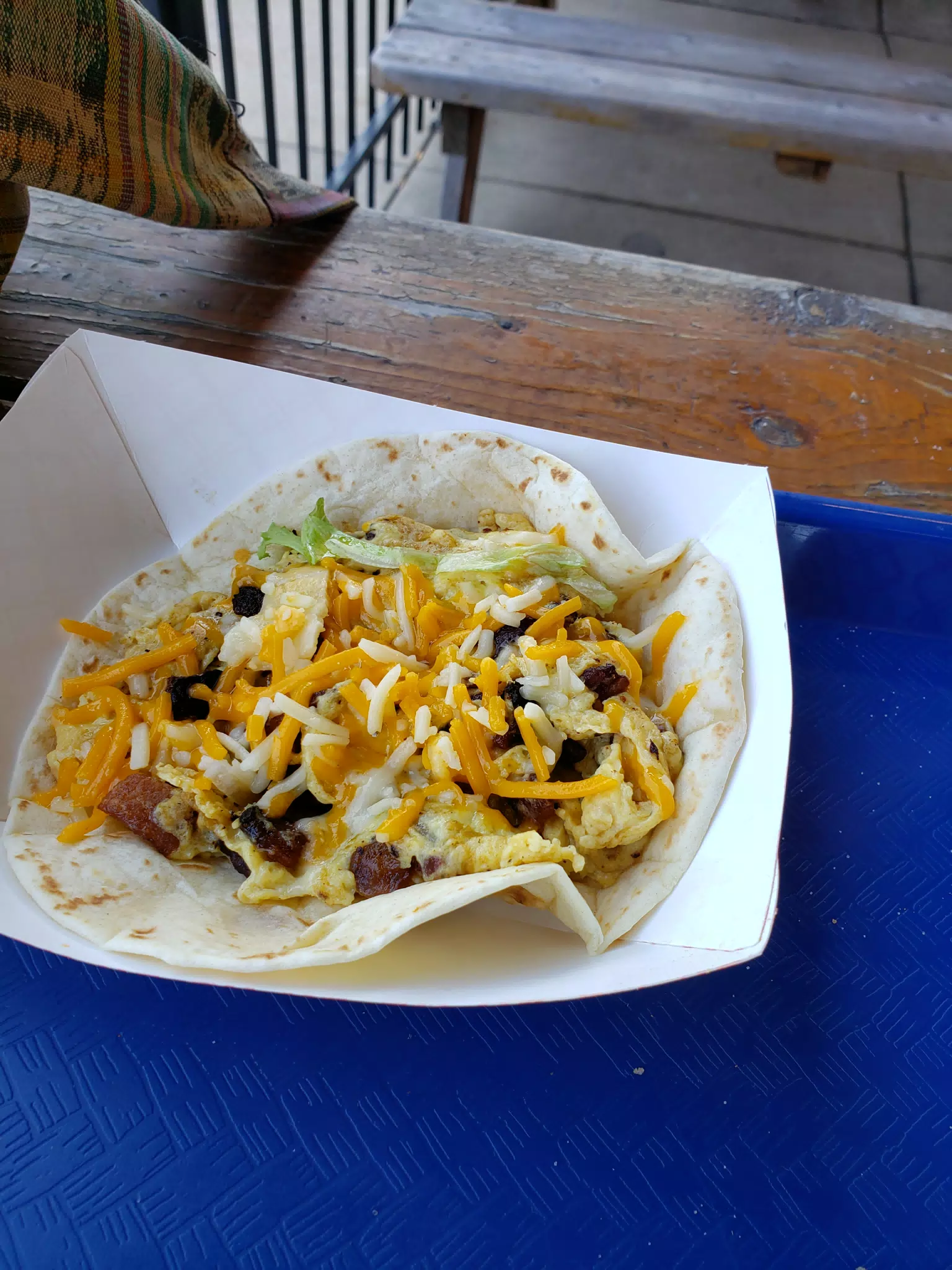 Taco from Fuzzy's Taco