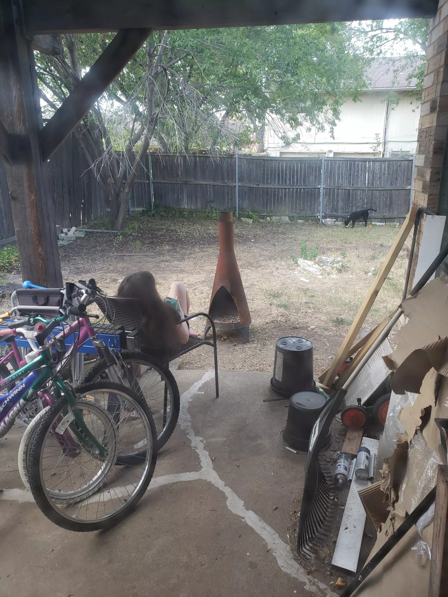 Bikes and Mia
