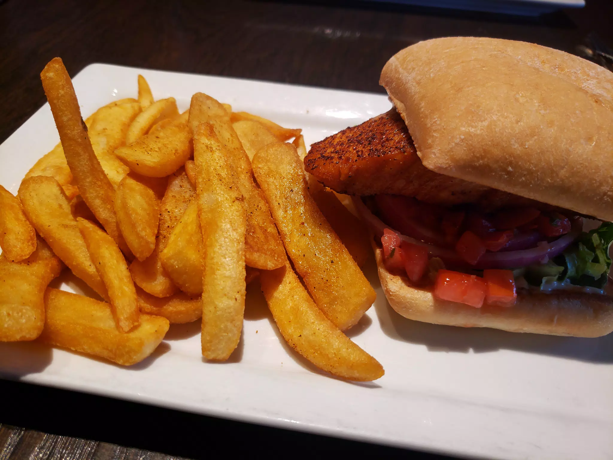 Salmon Burger