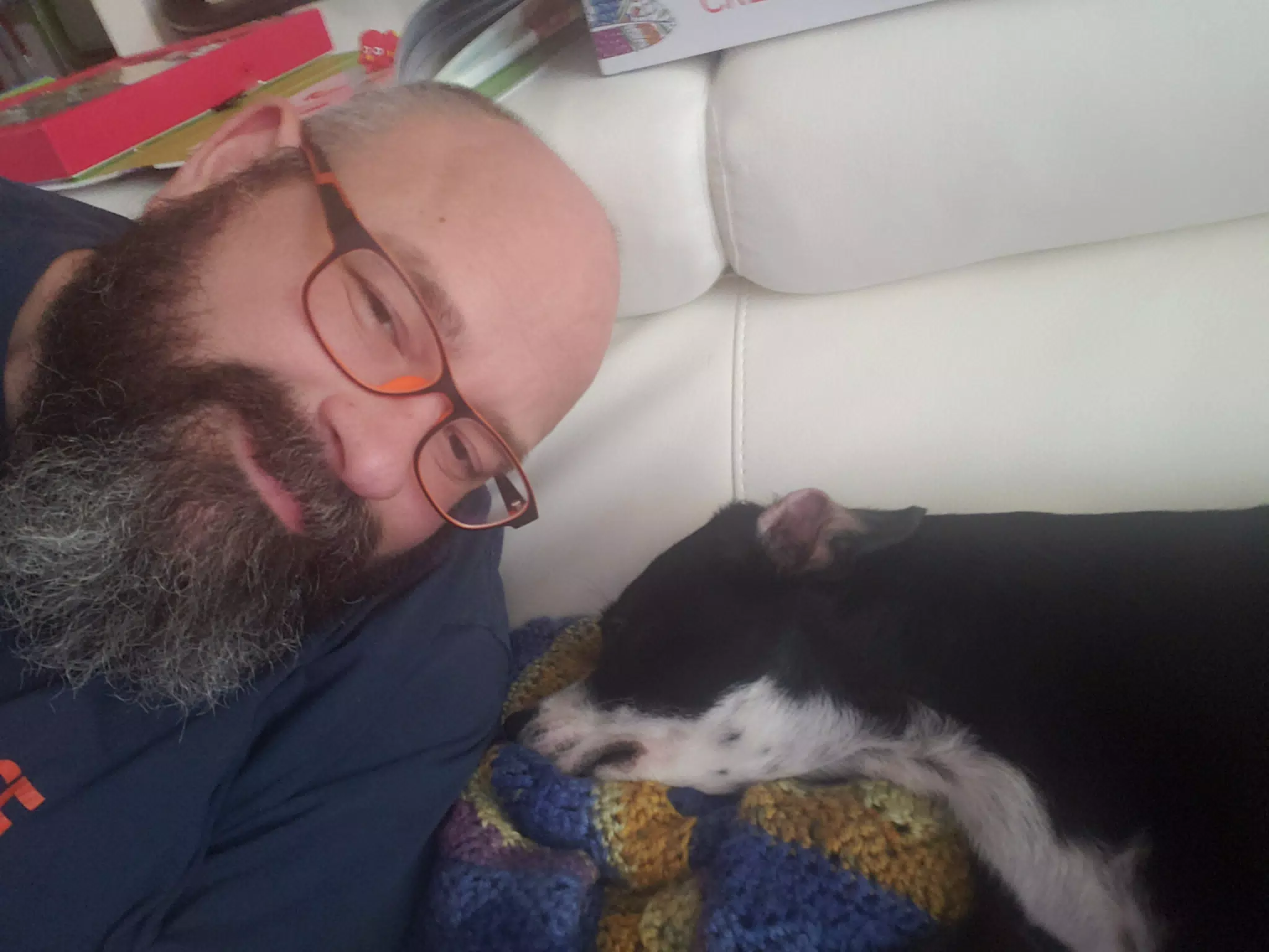 Me and Mia on the Couch