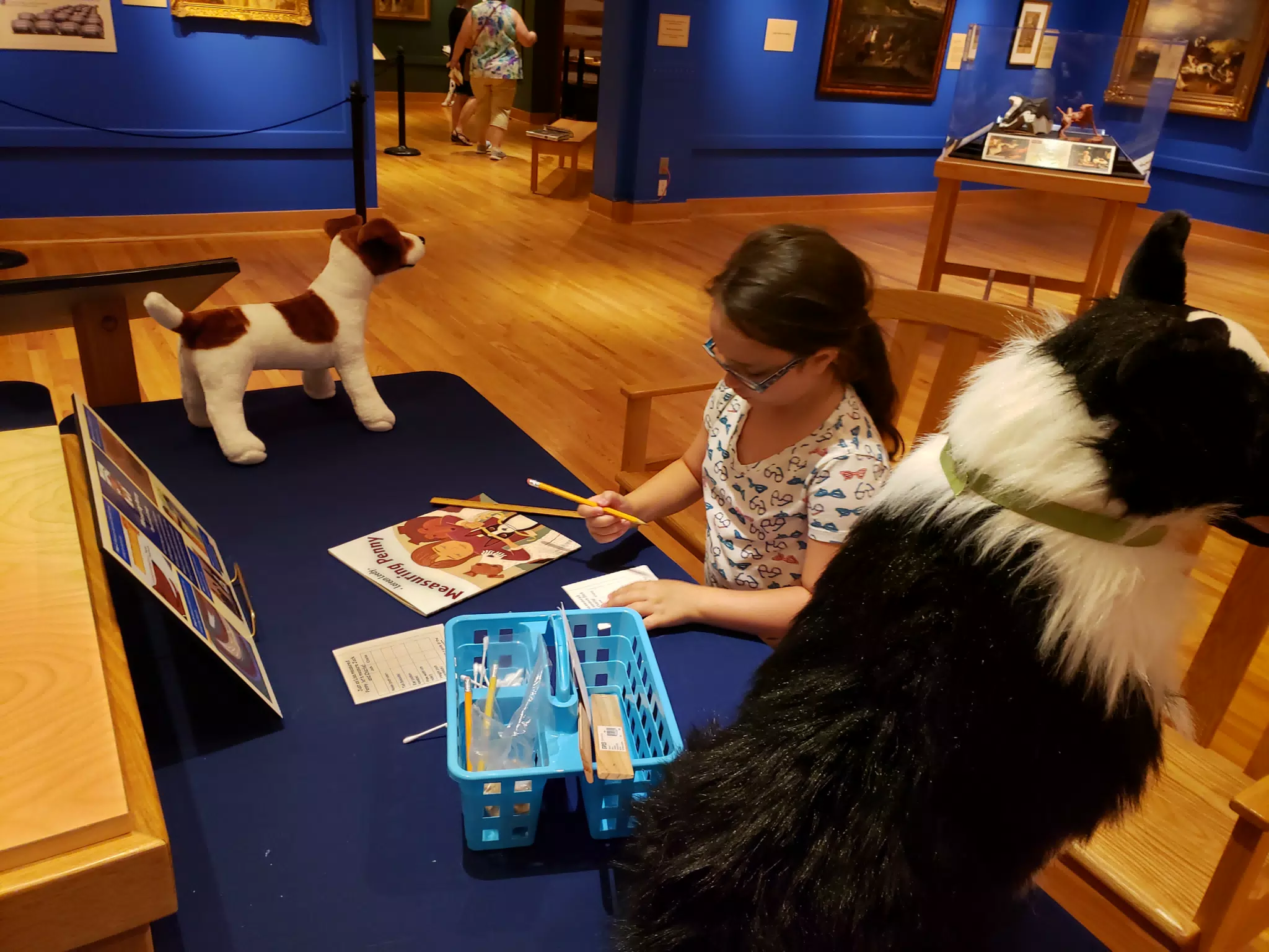 Luciana at the Genesee Country Village Museum
