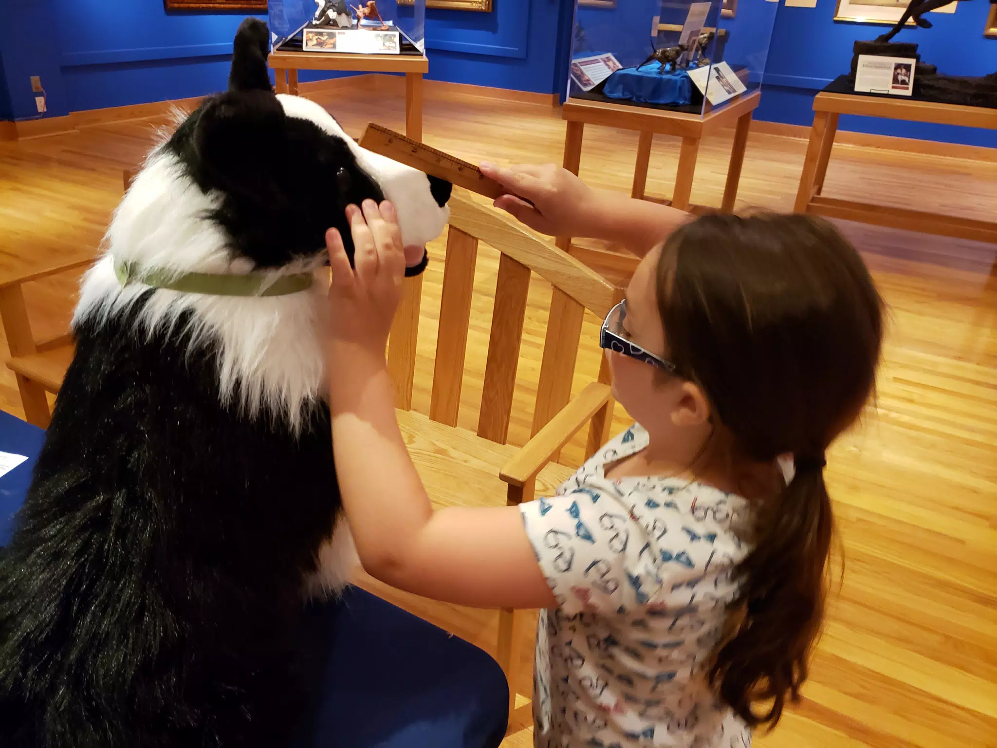 Luciana at the Genesee Country Village Museum