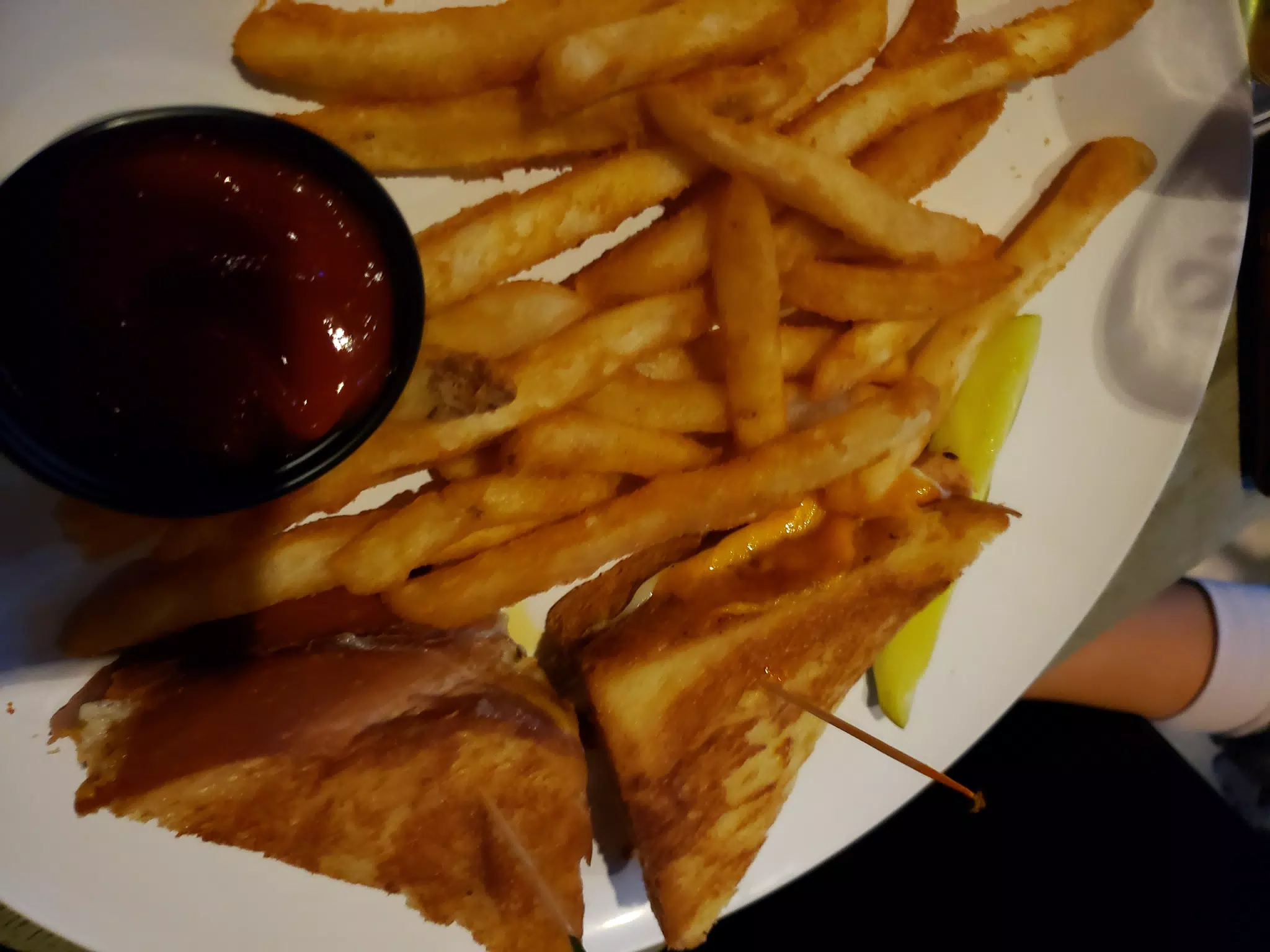 Grilled Cheese at Drunken Donkey in The Colony