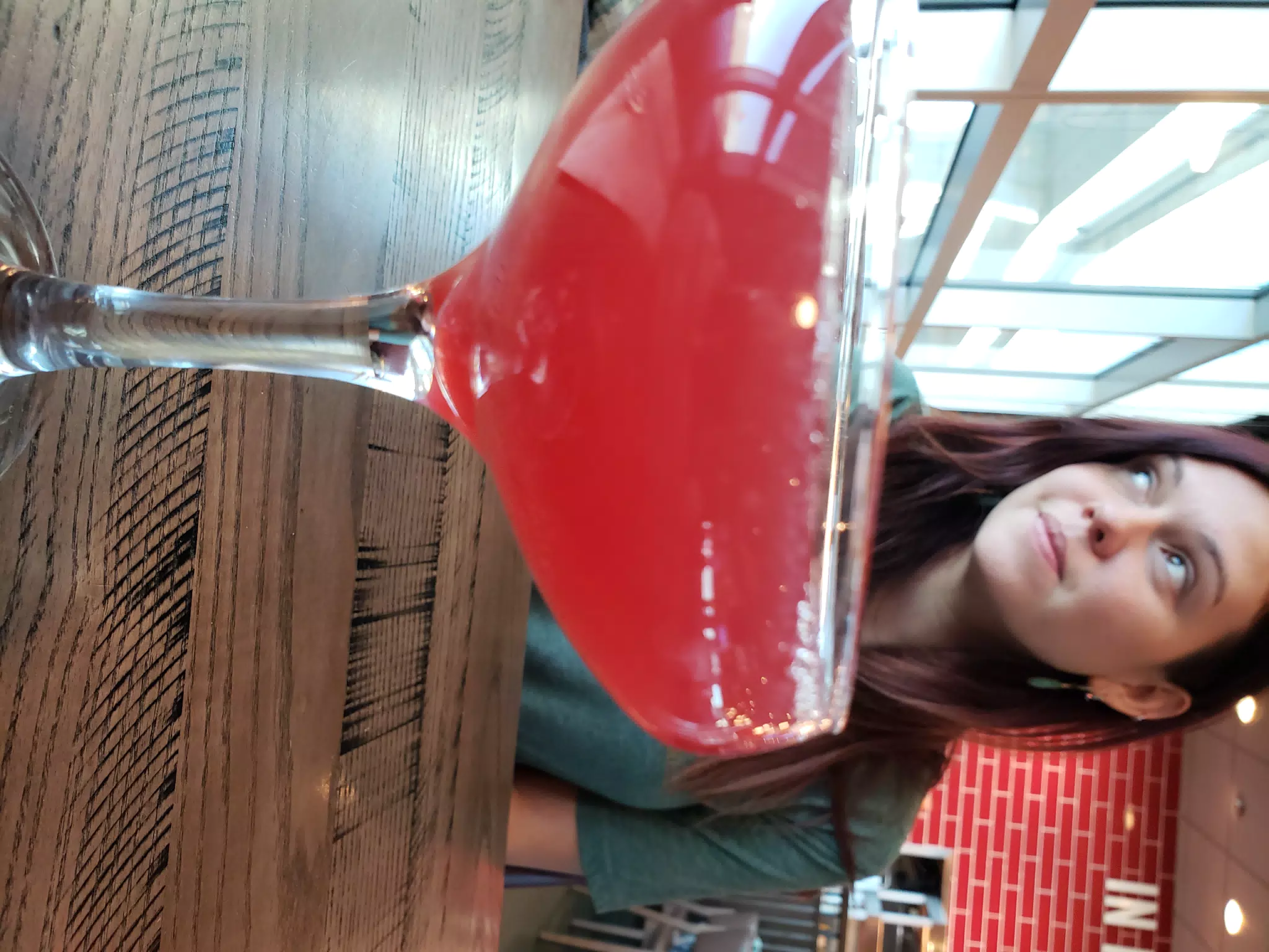 My Drink at TGIFridays with Rachel