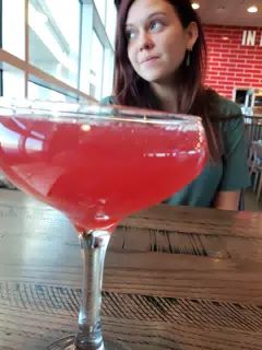 My Drink at TGIFridays with Rachel