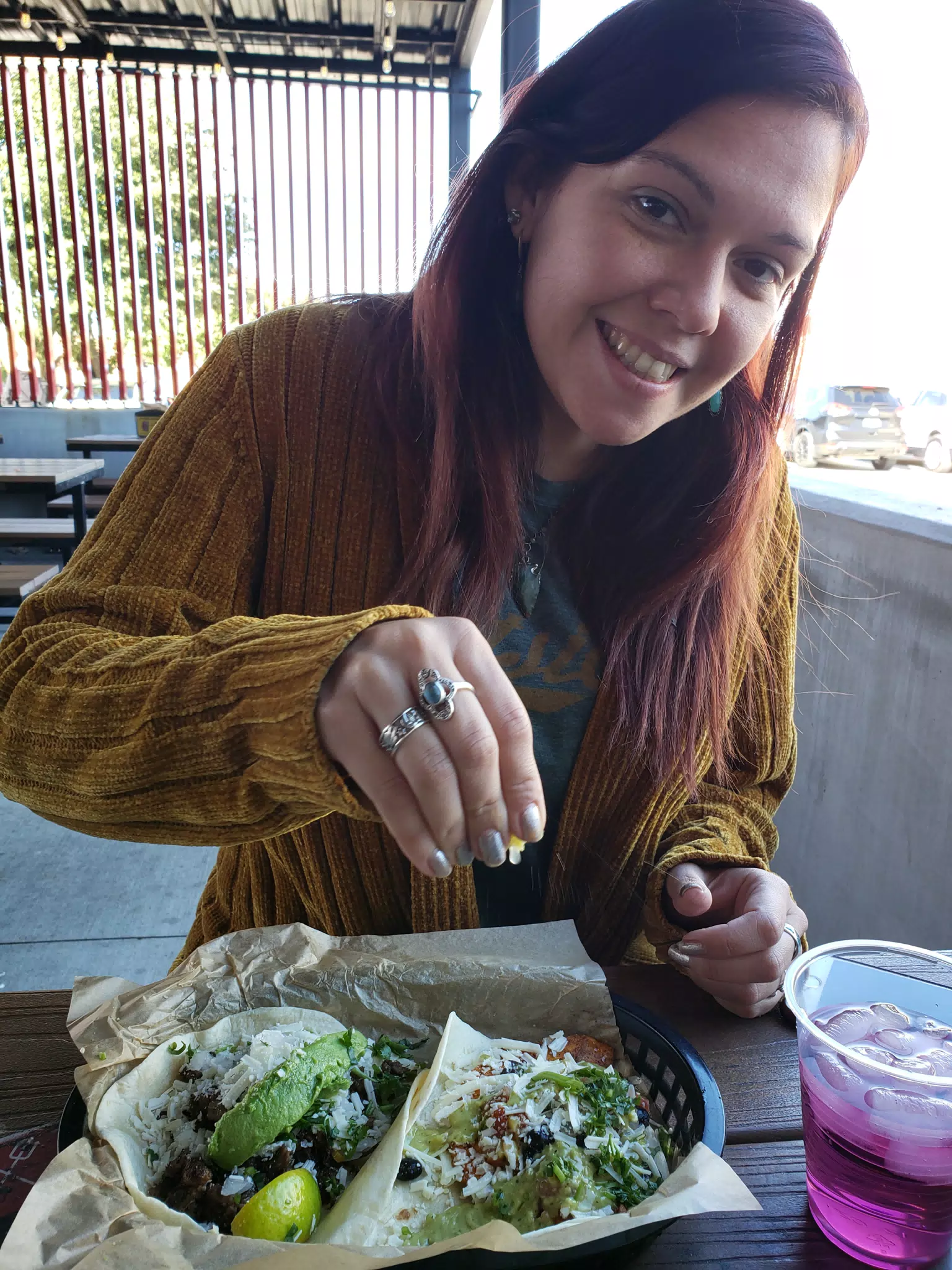 Rachel Demings at Torchie's Tacos in Dallas