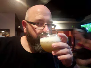 Scott with Golden Sour