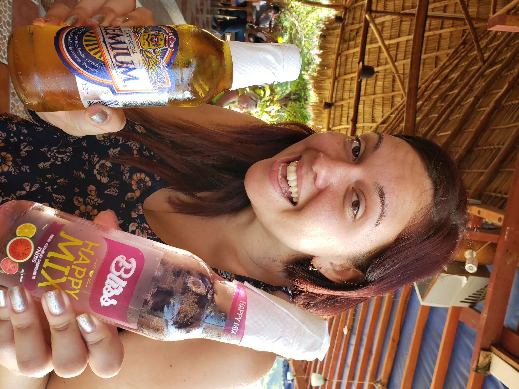 Rachel with Premium Beer and Bliss