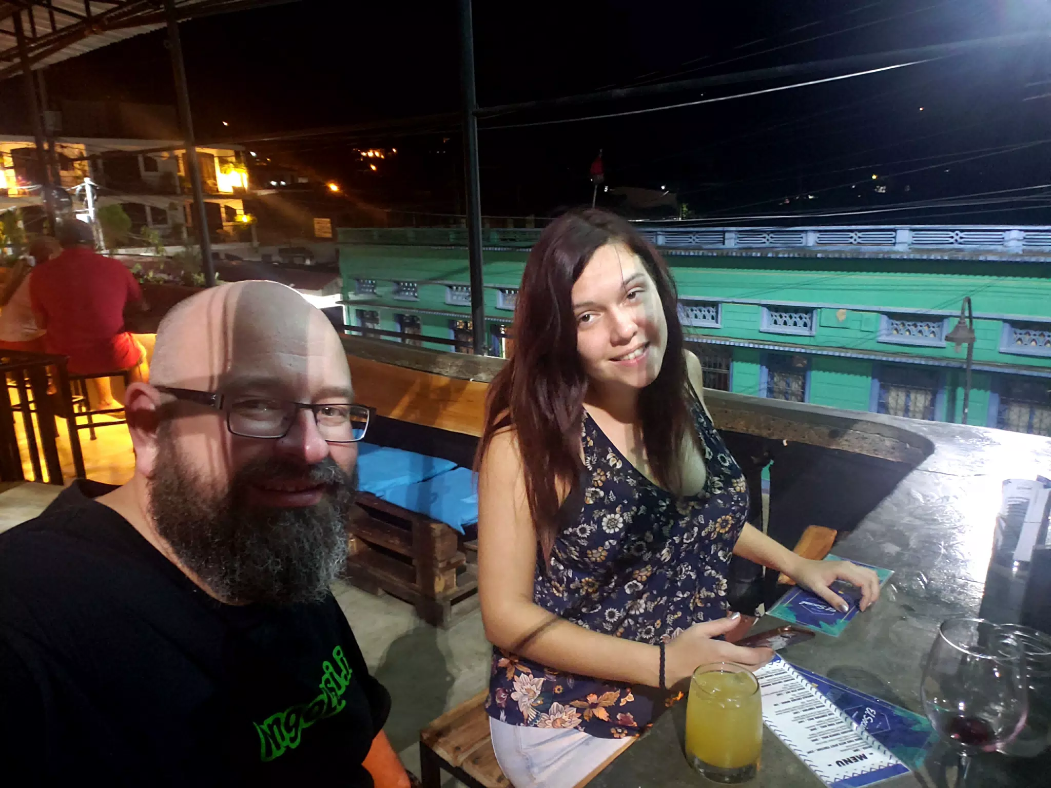 Scott and Rachel at El Social