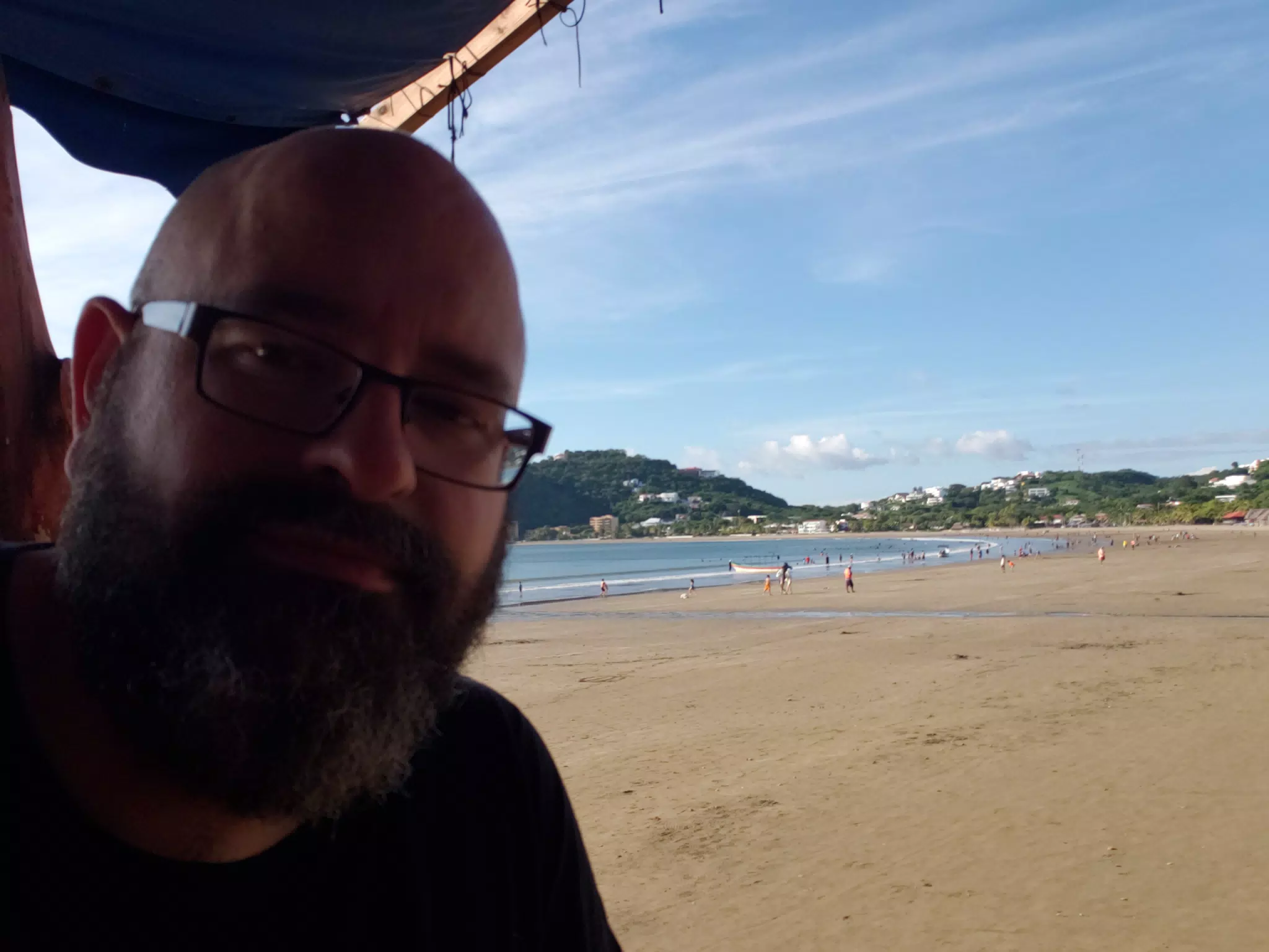 Scott on the Beach at San Juan del Sur